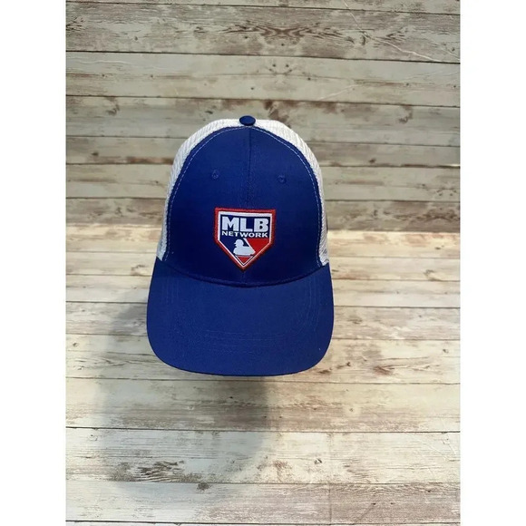MLB Network Texas Rangers Trucker Hat Adjustable Snap Back - Picture 1 of 5